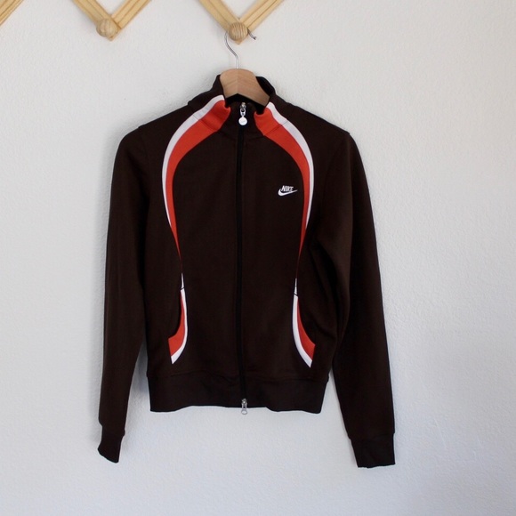 Nike Jackets & Blazers - Nike | brown track jacket